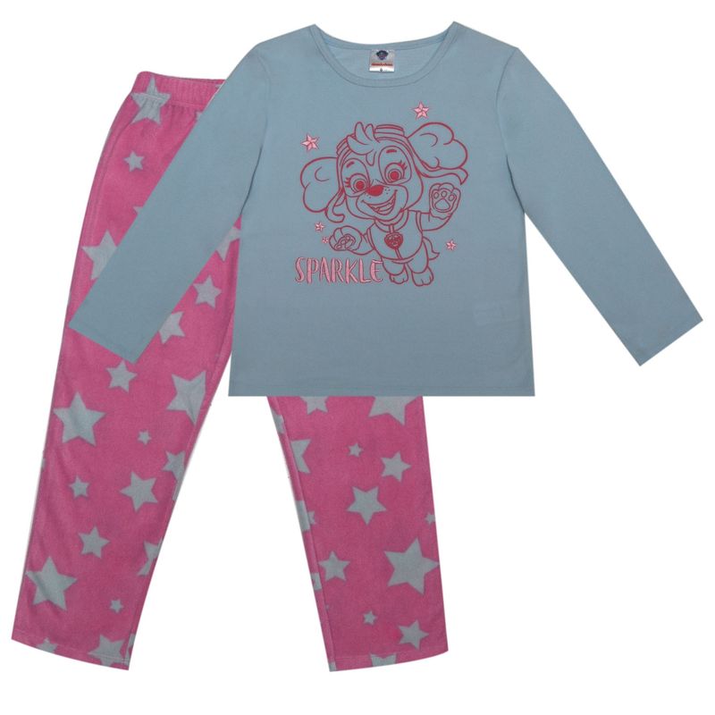PAW PATROL - Pijama Niña Skye Sparkle Rosado Paw Patrol