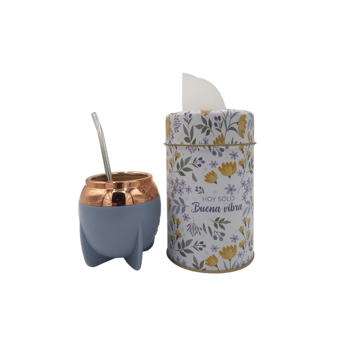 GENERICO - Pack Mate  Bombilla  Dispensador de Yerba Premium