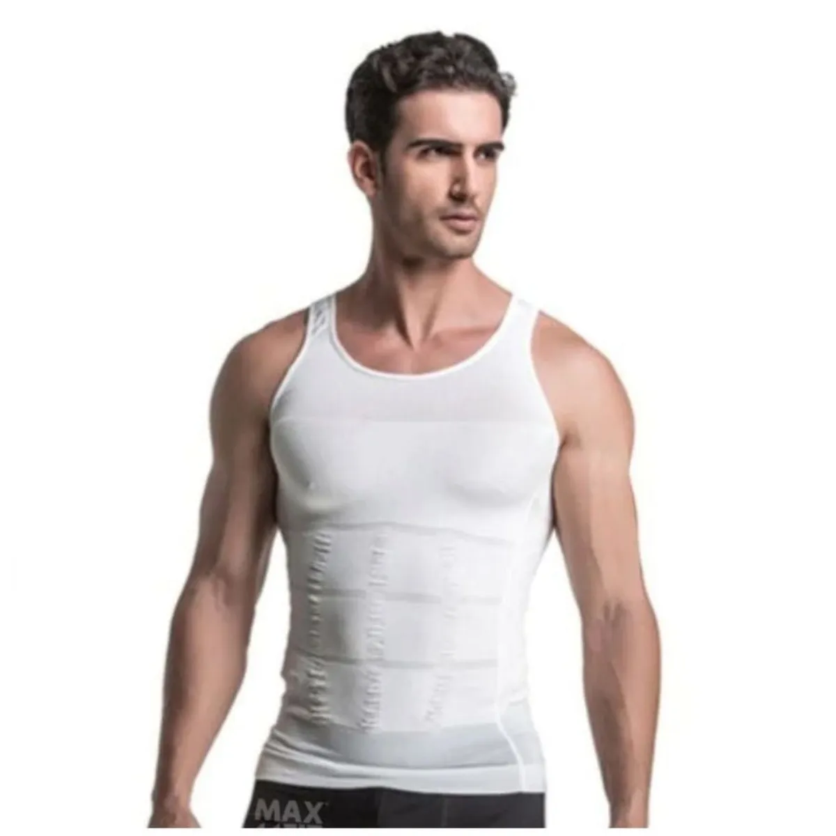 GENERICO - Polera Camiseta Faja Reductora Térmica Hombre Adelgazar Talla XL