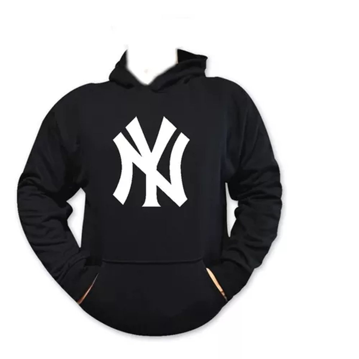 GENERICO - POLERON ESTAMPADO NUEVA YORK LOGO BEISBOL ROMANOS MODAS