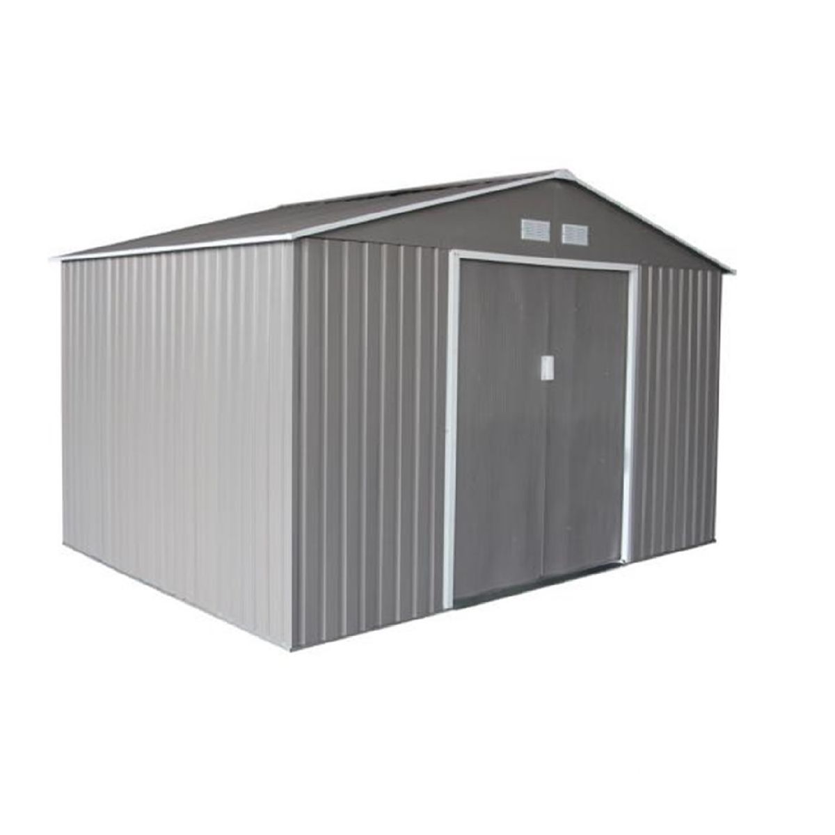 IGPRO - Bodega de Jardín Igpro mas kit base de piso 15,83 m2 GRIS