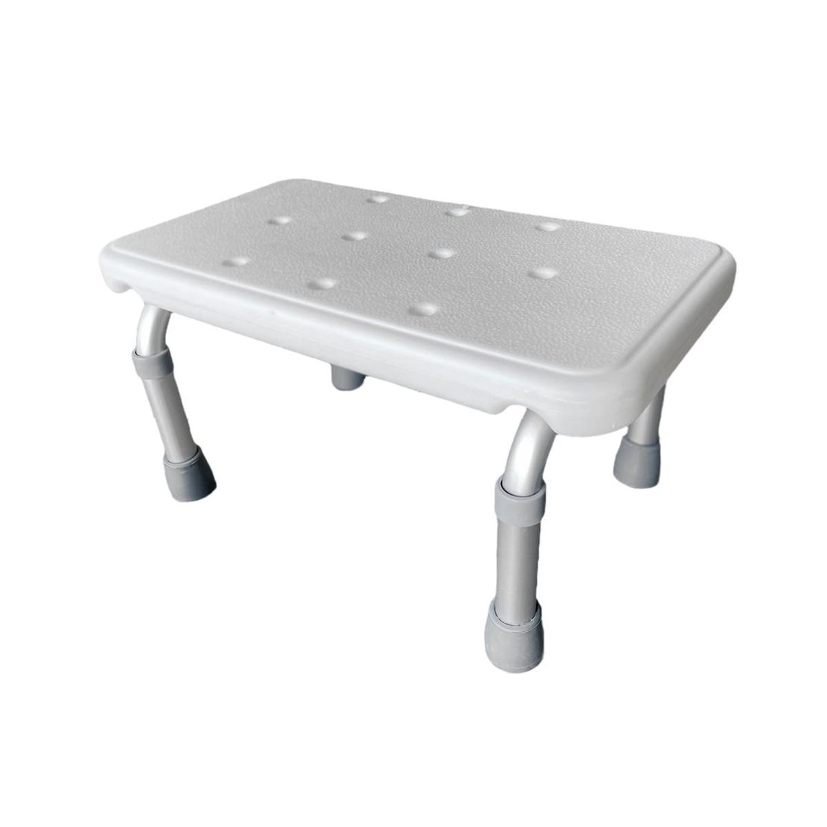 MAXCARE - Escabel Un Peldaño Aluminio/Plástico MAXCARE