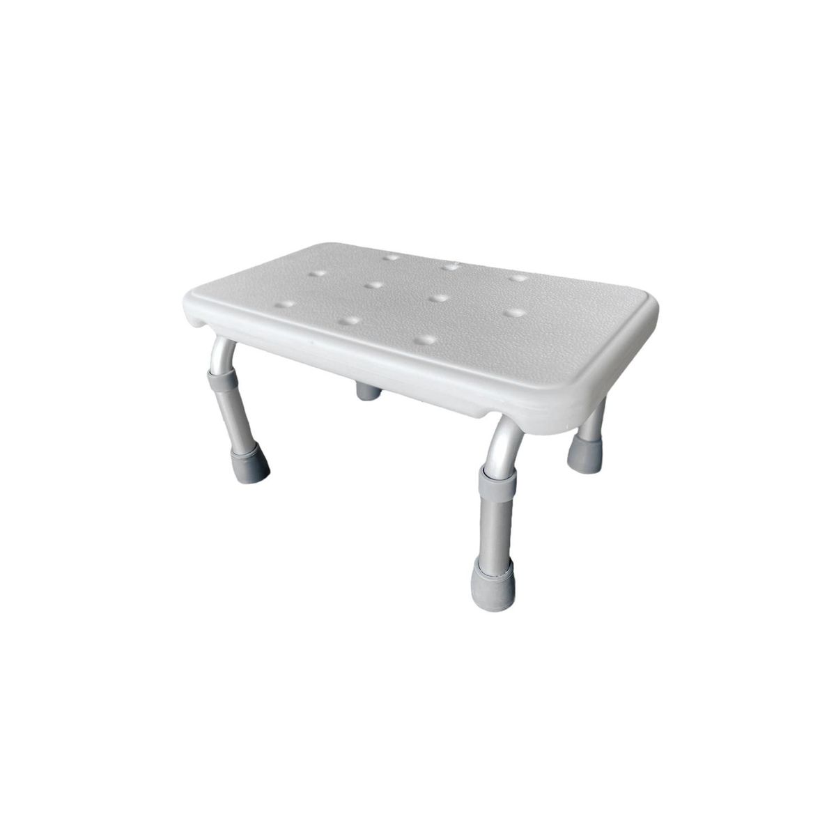 MAXCARE - Escabel Un Peldaño Aluminio/Plástico MAXCARE