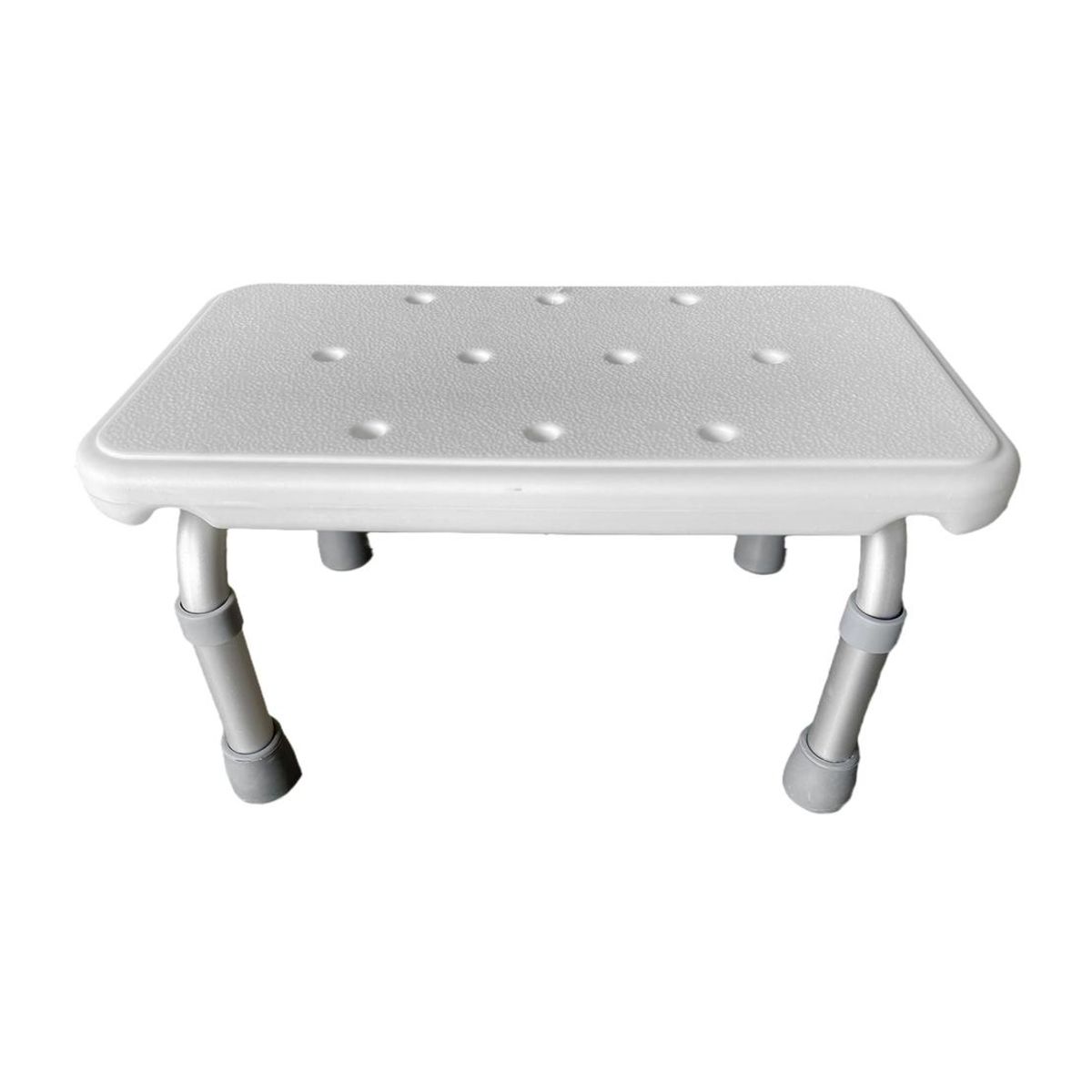 MAXCARE - Escabel Un Peldaño Aluminio/Plástico MAXCARE