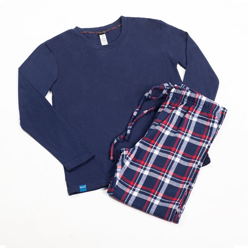 MOTA - PIJAMA LARGO ALGODÓN NIÑO
