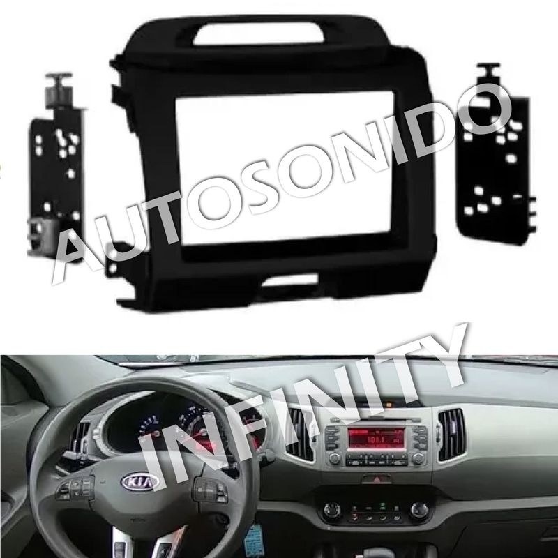 KIA - Adaptador Bisel Marco Radio De Kia Sportage 2010 7 Pulgadas