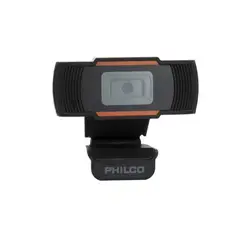 PHILCO - USB Webcam 720P 30fps 1280×720 - Negro