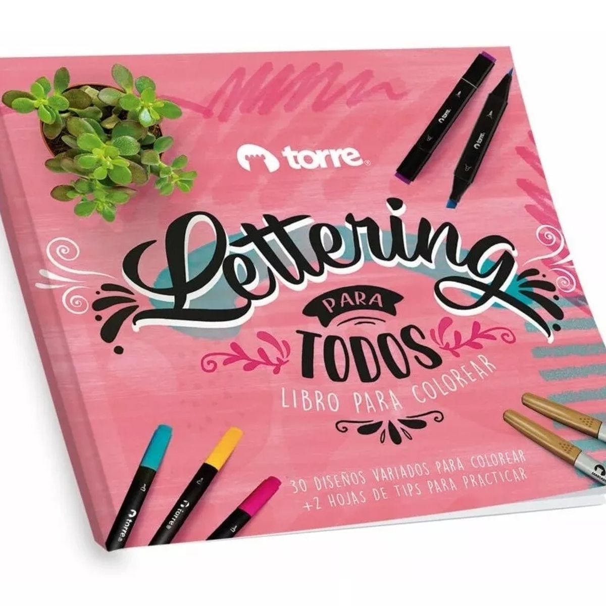 TORRE - Lettering Para Todos - Libro Para Colorear - Torre