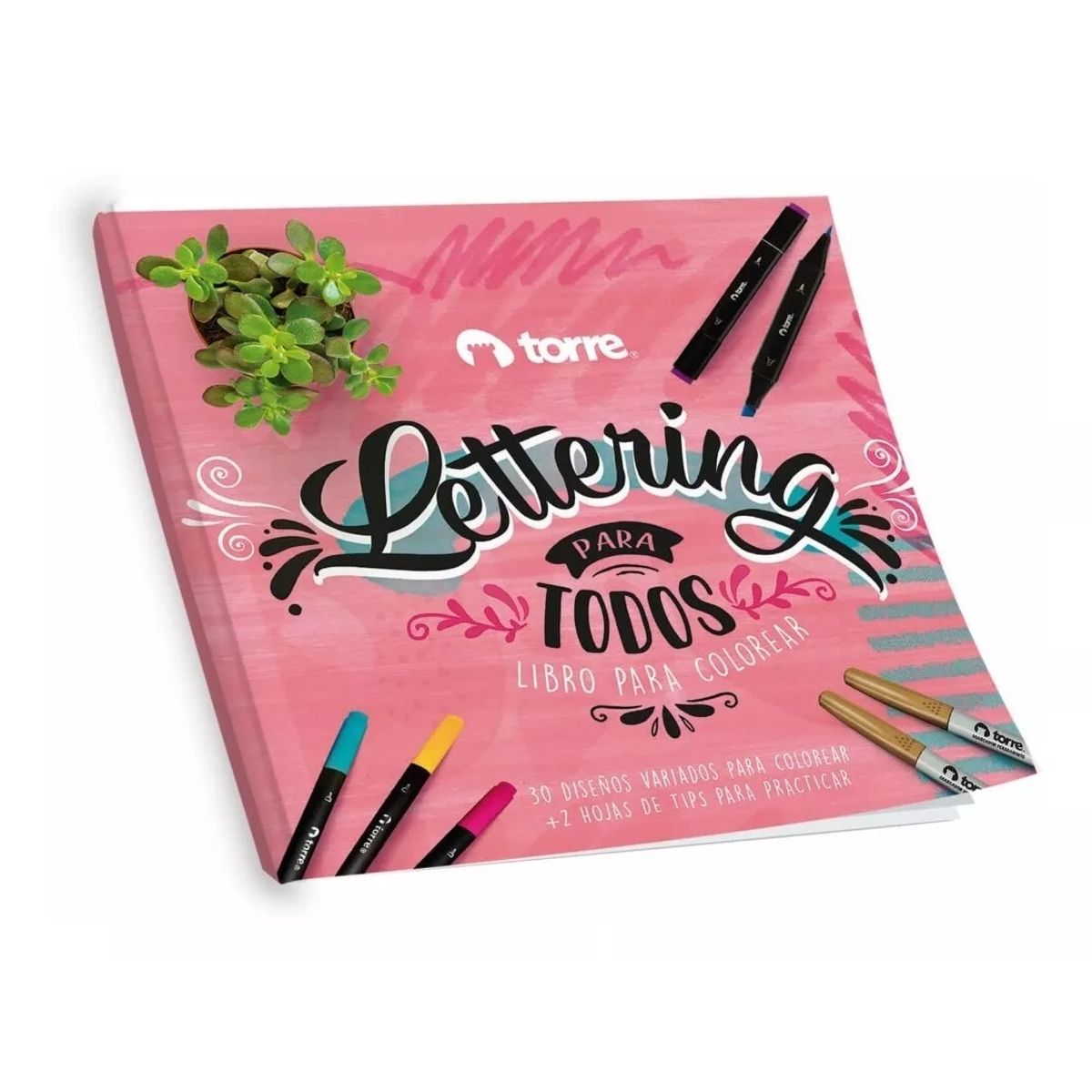TORRE - Lettering Para Todos - Libro Para Colorear - Torre