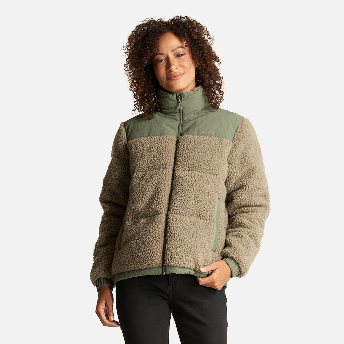 HAKA HONU - Chaqueta Mujer Bombastic Verde Militar Haka Honu