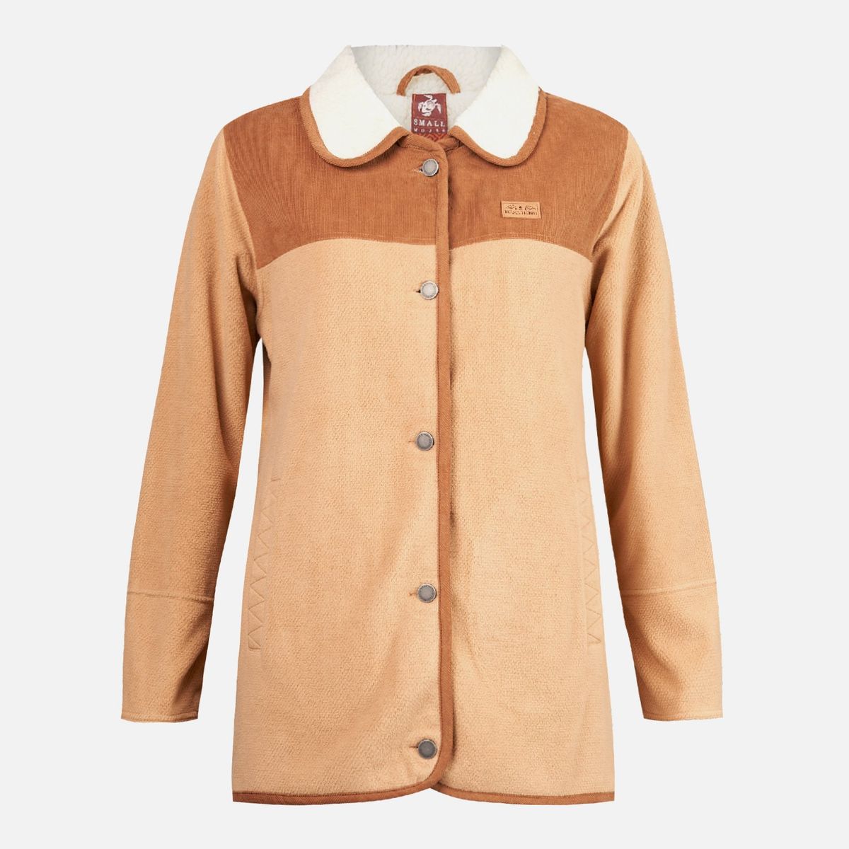 HAKA HONU - Chaqueta Mujer Calentito Camel Haka Honu