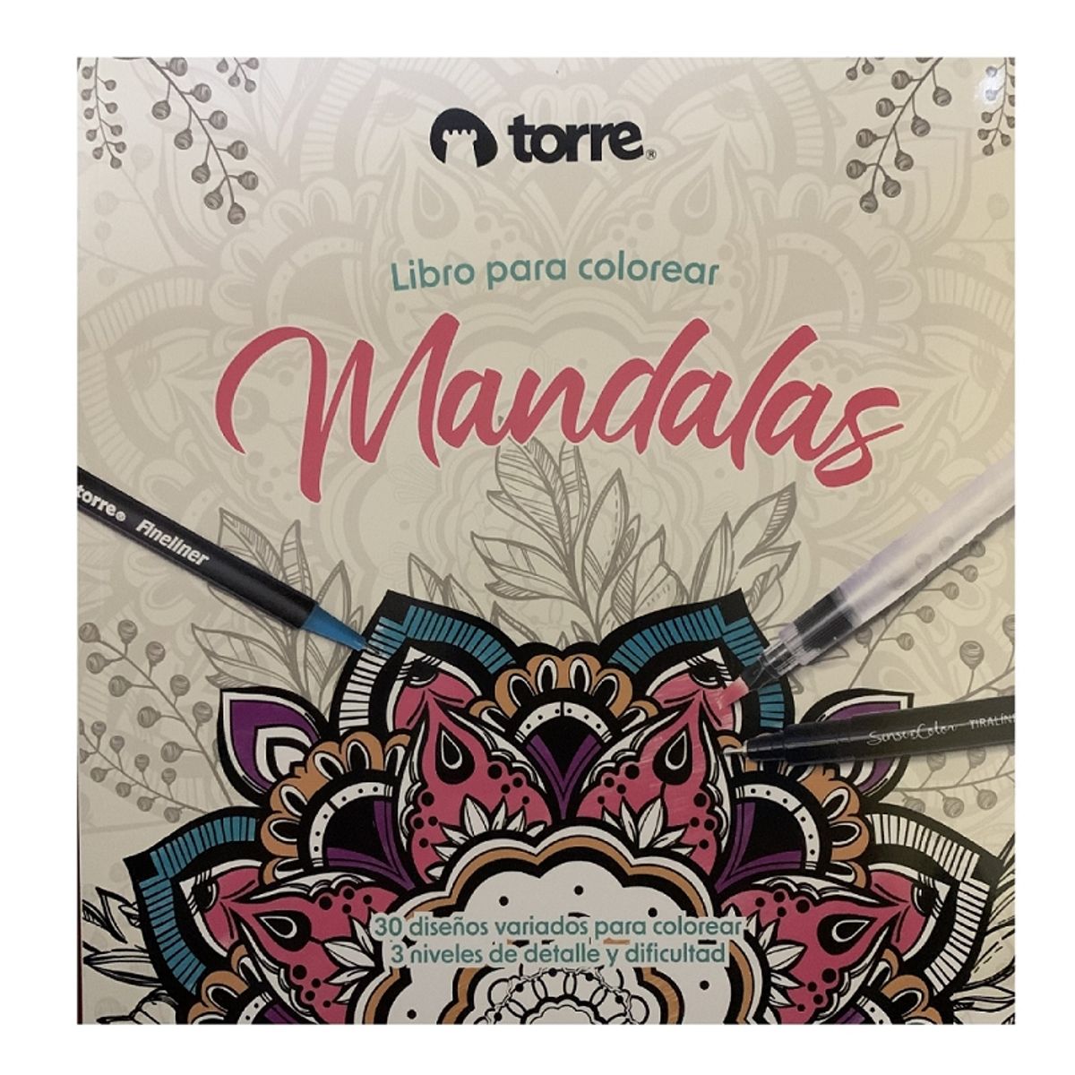TORRE - Mandalas - Libro Para Colorear - Torre
