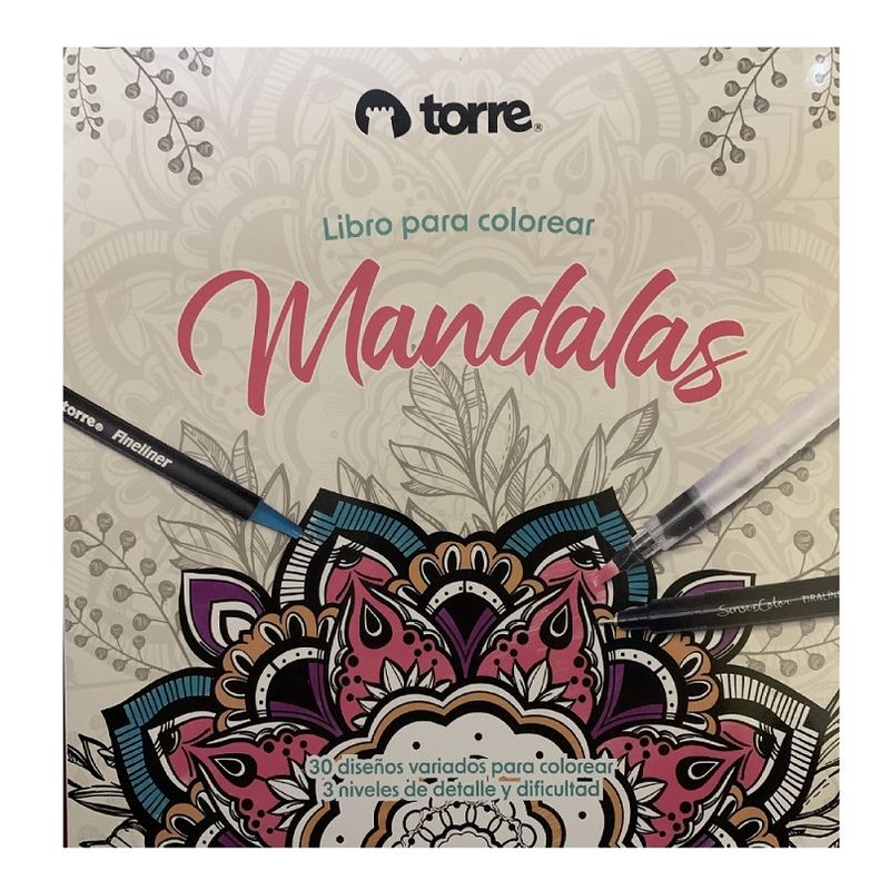 TORRE - Mandalas - Libro Para Colorear - Torre