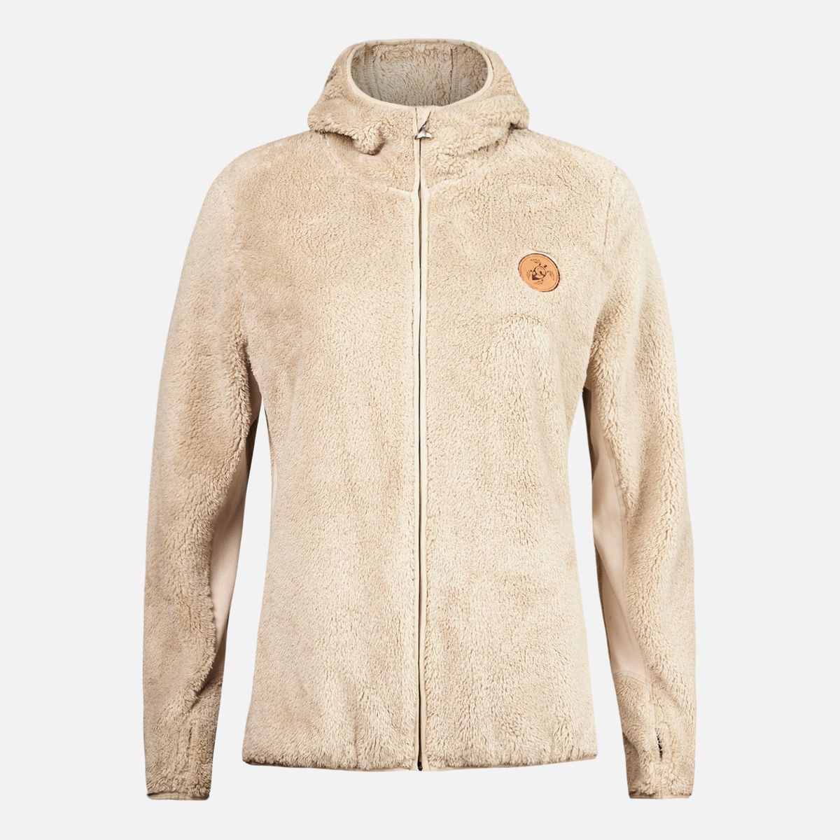 HAKA HONU - Chaqueta Mujer Calur-oso Beige Haka Honu