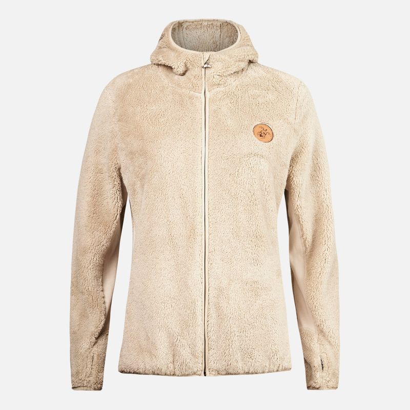 HAKA HONU - Chaqueta Mujer Calur-oso Beige Haka Honu.