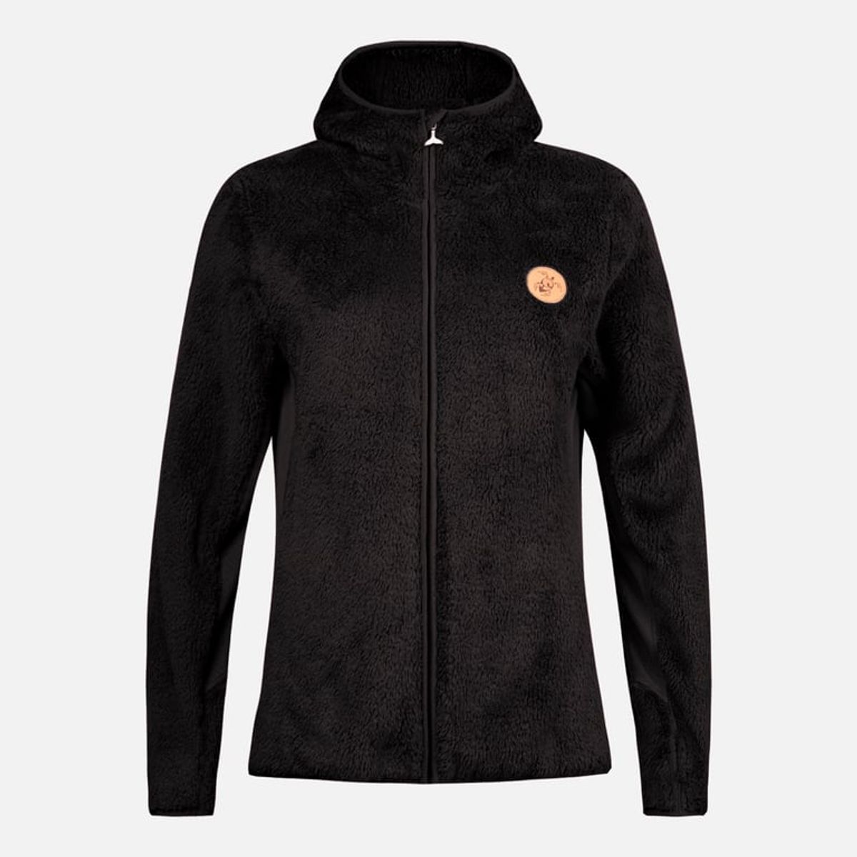 HAKA HONU - Poleron Mujer Calur-oso Negro Haka Honu