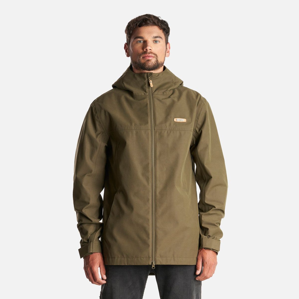 LIPPI - Chaqueta Hombre Citizen Warm B-Dry Hoody Jacket Verde Militar Lippi