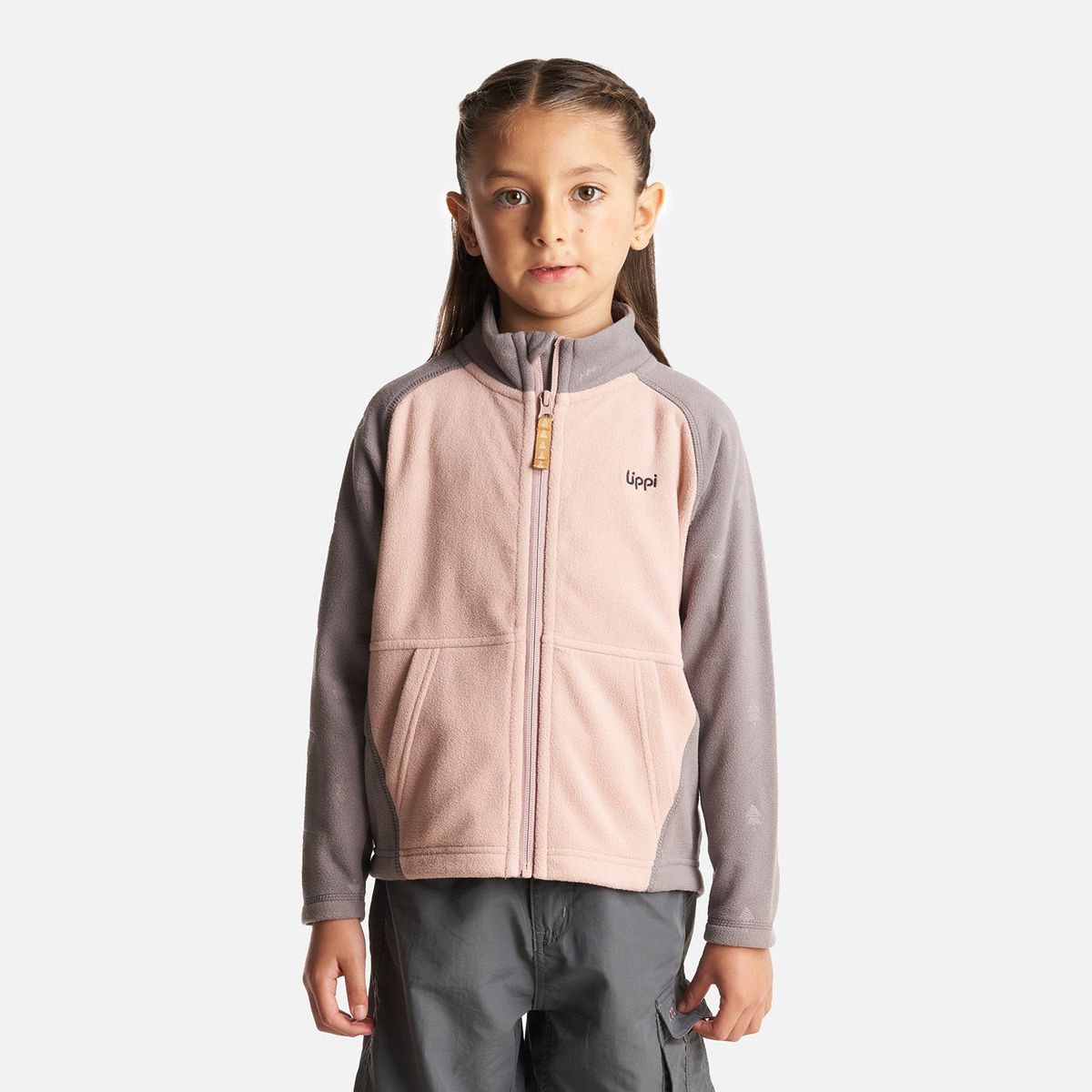 LIPPI - Chaqueta Niña Cold Day Therm-Pro Full Zip Jacket Rosa/Malva Lippi