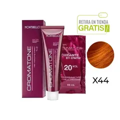 MONTIBELLO - Tintura Permanente Cromatone x44 XTREAM Cobre Intenso+ Oxidante