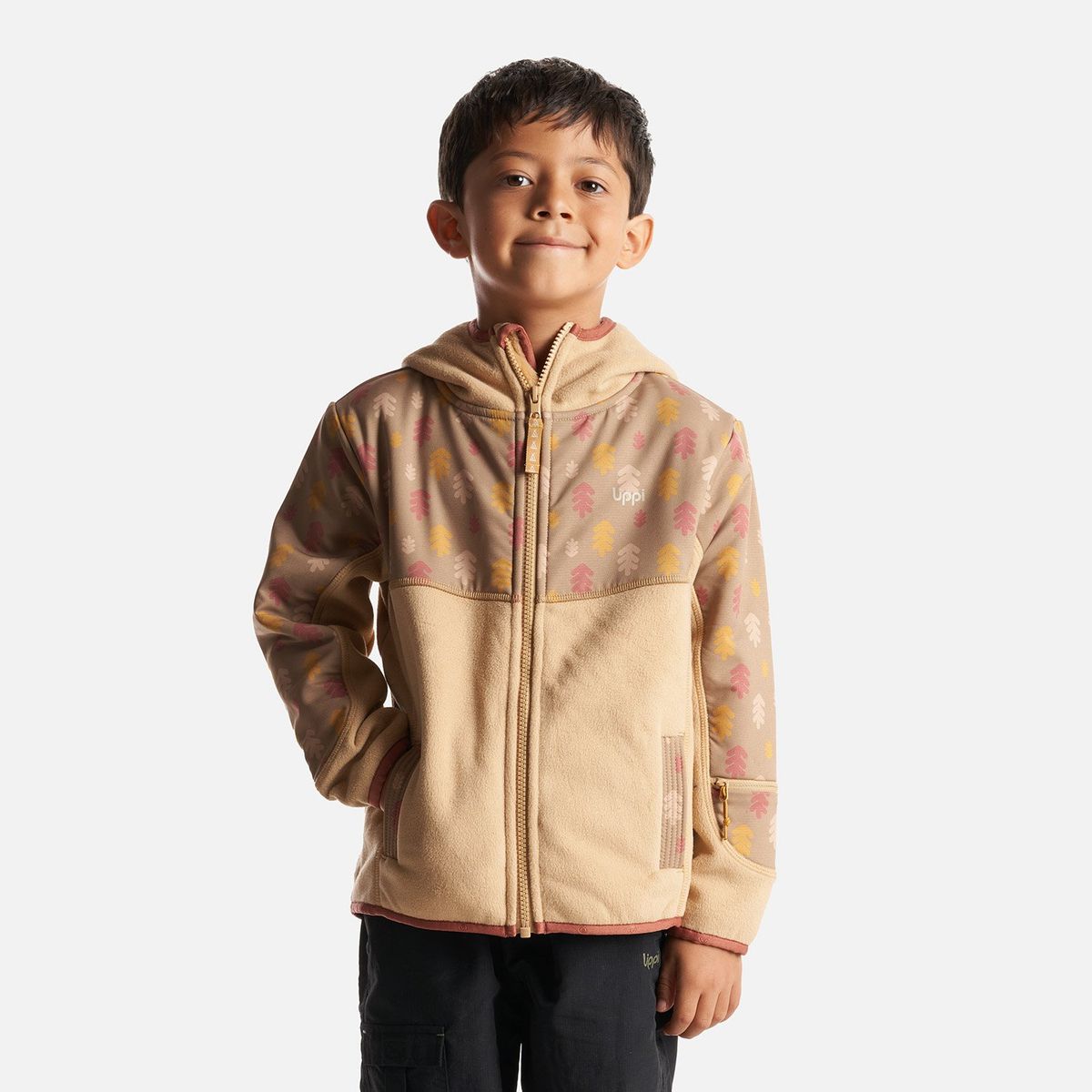LIPPI - Chaqueta Niño Grillo Therm-Pro Hoody Jacket Taupe Lippi