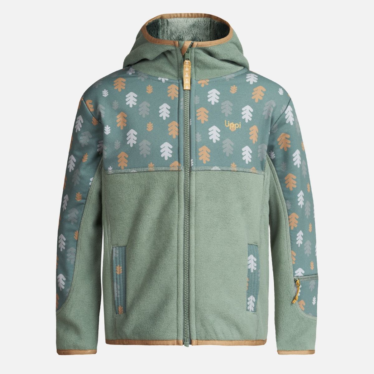 LIPPI - Chaqueta Niño Grillo Therm-Pro Hoody Jacket Verde Botella Lippi