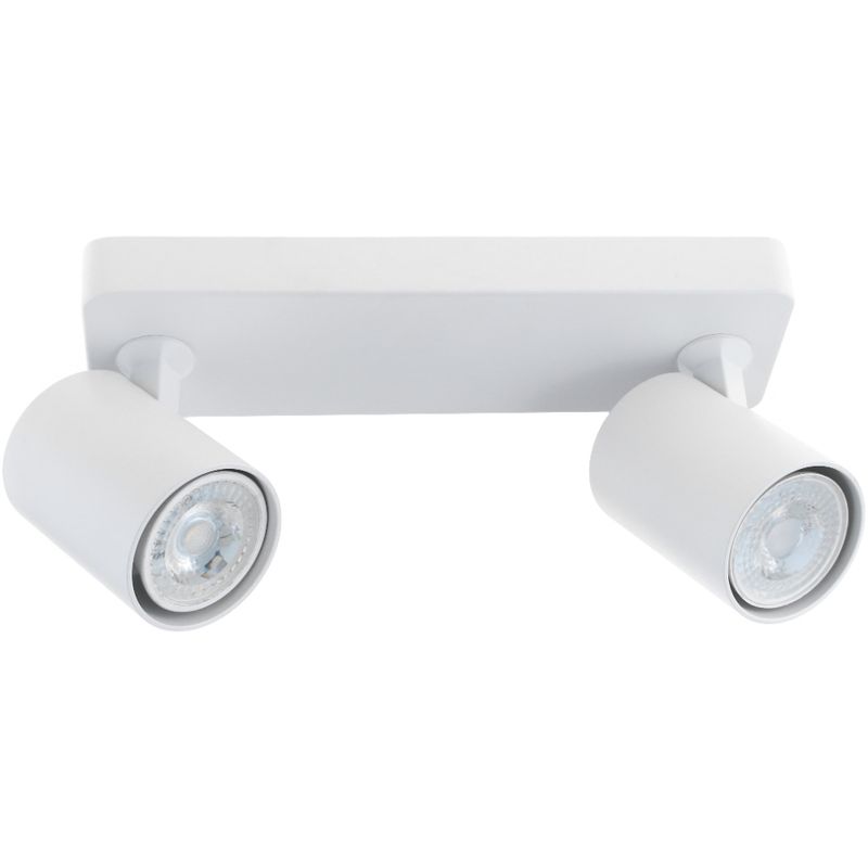TECHNOLAMP - FOCO SOBREPUESTO 2XGU10 DIRIGIBLE BUDI BLANCO