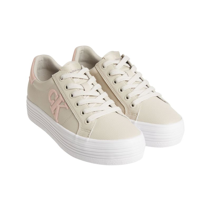 CALVIN KLEIN - Zapatilla Vulc Flatform Laceup Rosado Calvin Klein