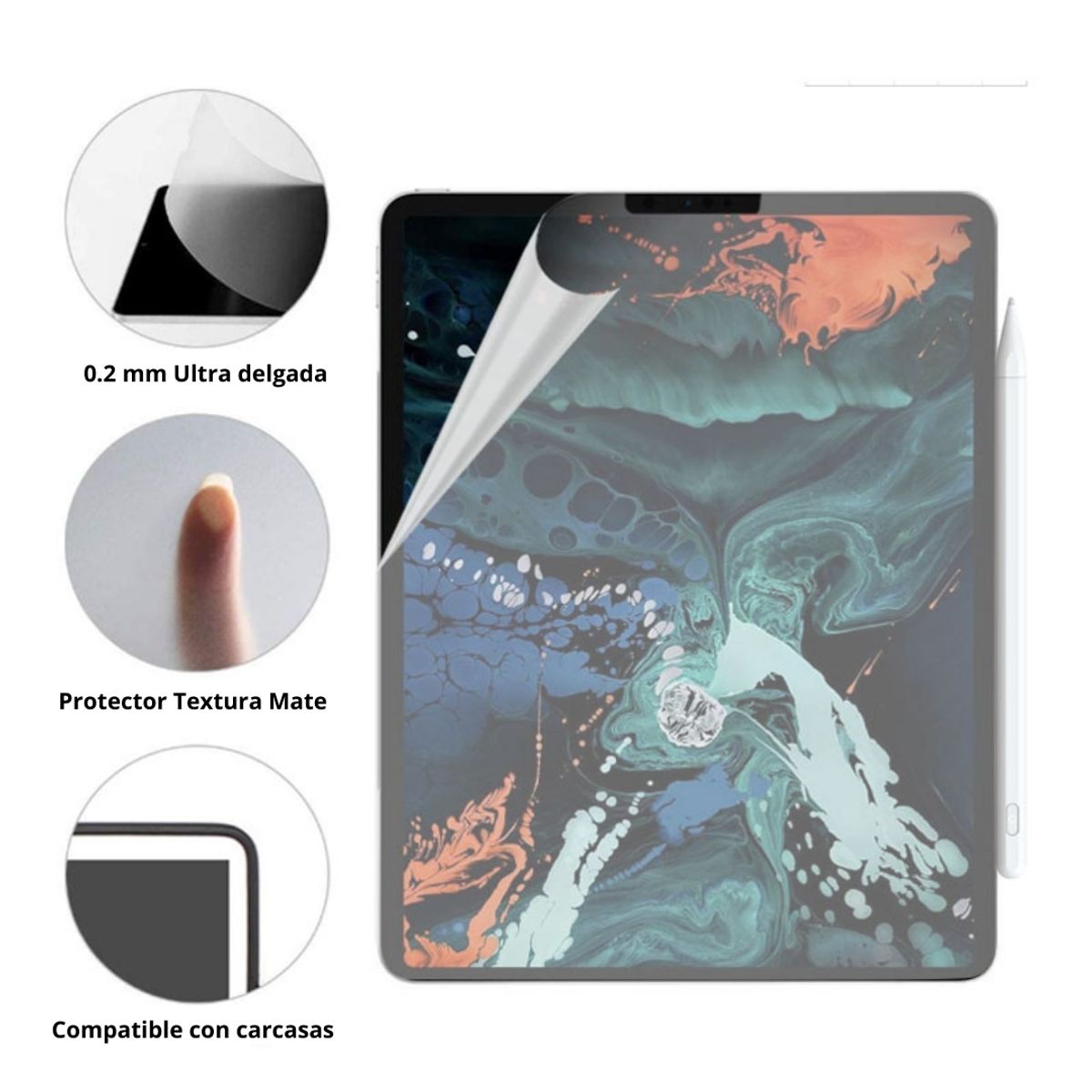 GENERICO - Mica Sensación Papel Para iPad Pro 11 Procesador M2