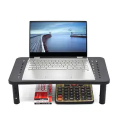 OEM - Soporte Base para Monitor notebook impresora 3 niveles de elevación