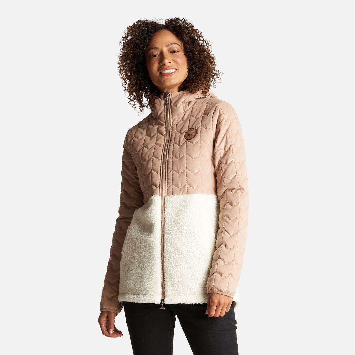 HAKA HONU - Chaqueta Mujer Noes-ni Arena/Beige Haka Honu