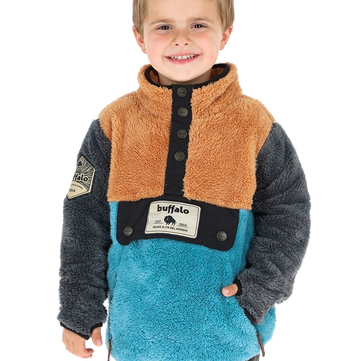 BUFFALO CHILE - Chaqueta Indigo Cafe - Azul Niños