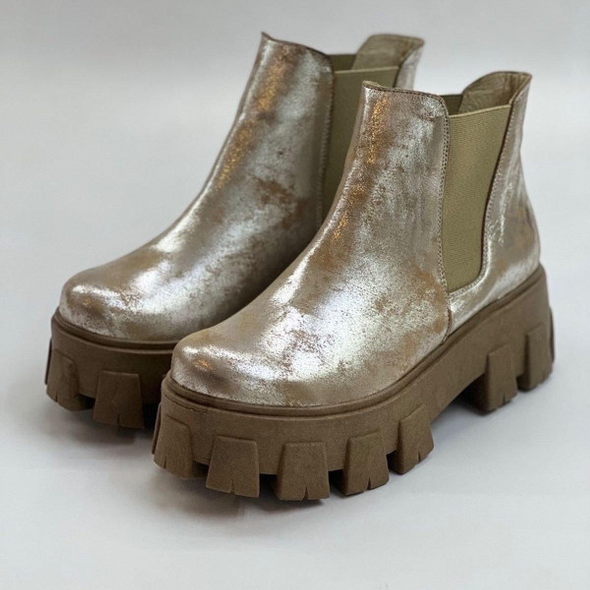 EXOTICA - Botin Bela Coco Aluminio Exotica