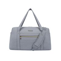 Bolso Fin de Semana con Bolsa para Zapatos Azul Cian