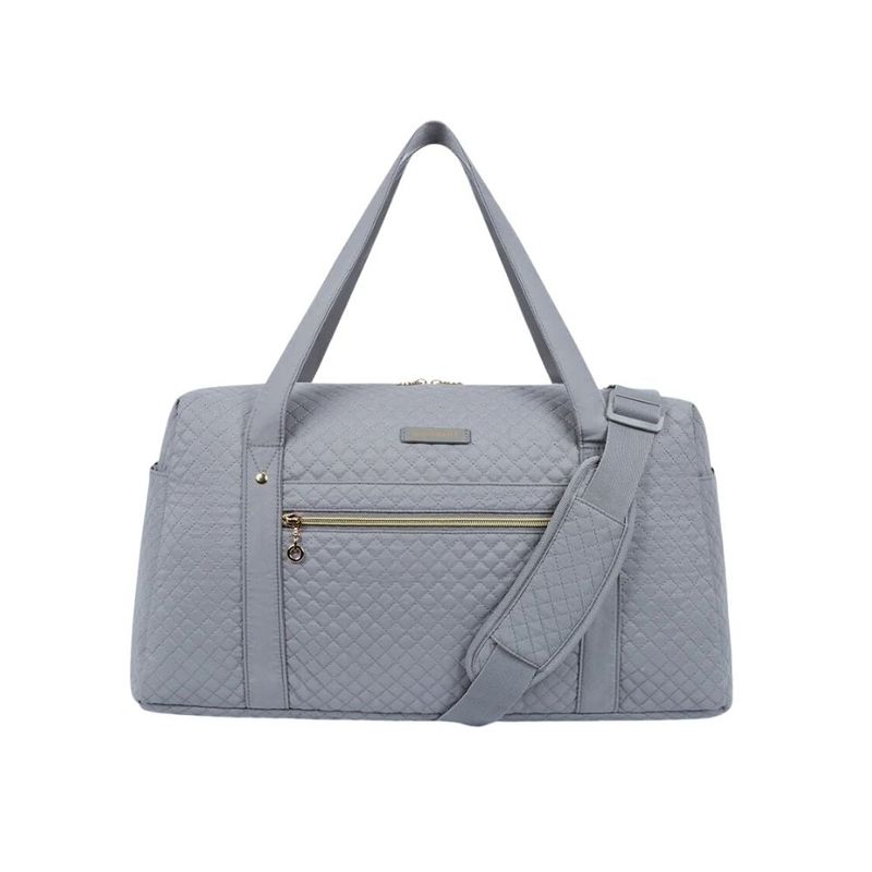 BAGSMART - Bagsmart Bolso Fin de Semana con Bolsa para Zapatos Azul Cian