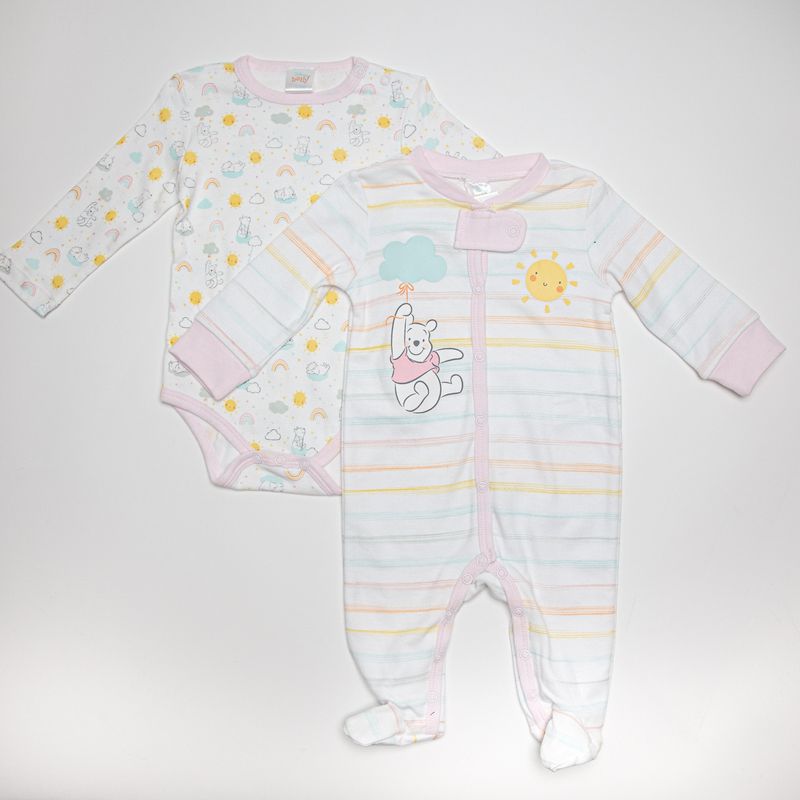 DISNEY - Set Bebe Winnie The Pooh Mas Miel Rosado Disney