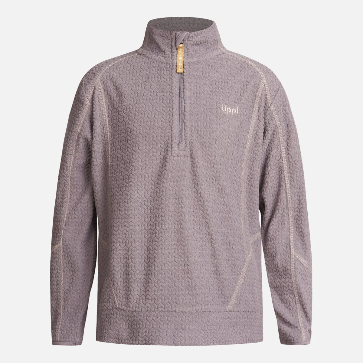 LIPPI - Poleron Niña Saltamontes Nano-F 14 Zip Malva Lippi