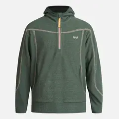 LIPPI - Poleron Niña Saltamontes Nano-F 14 Zip Hoody Verde Botella
