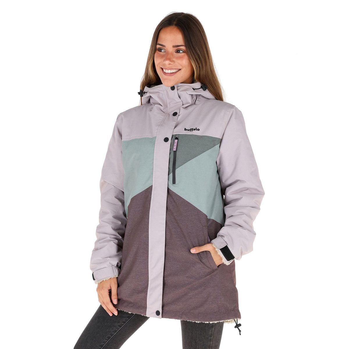 BUFFALO CHILE - Parka Impermeable Reversible Camaleon 2 Mujer Buffalo