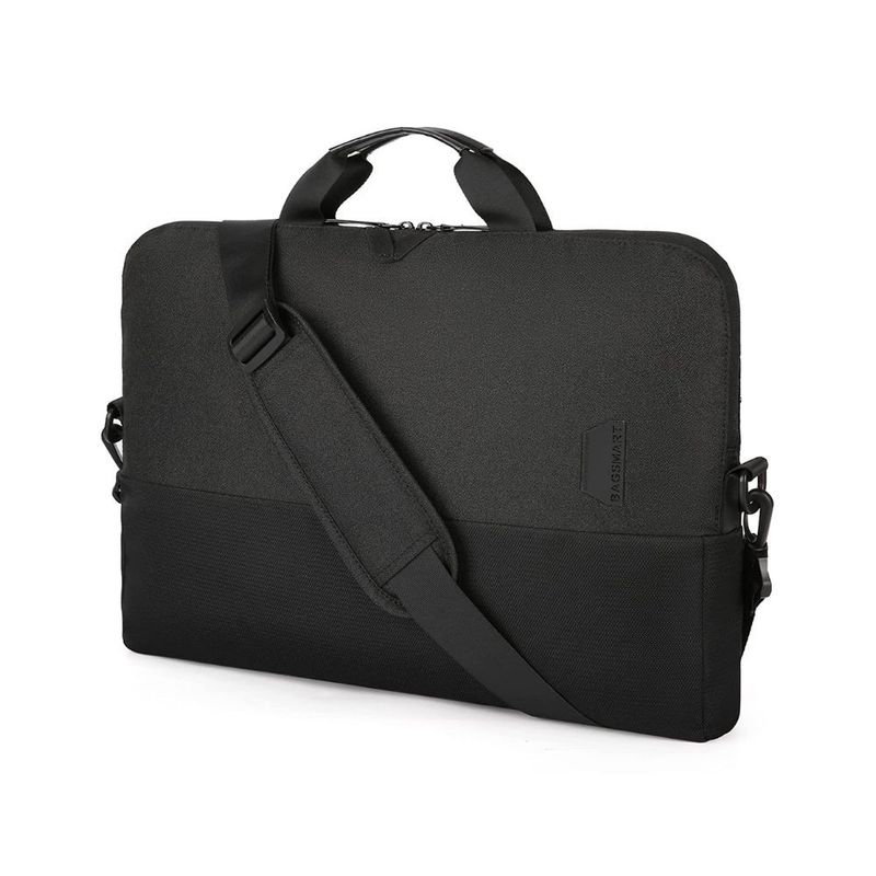 BAGSMART - Bagsmart Bolso computador SLIM para 15.6''- Negro
