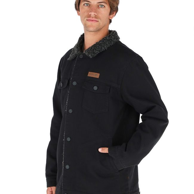 BUFFALO CHILE - Chaqueta Foresta Negro - Negro Jaspeado Hombre