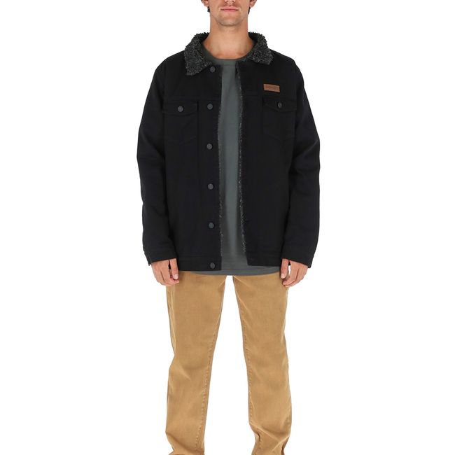 BUFFALO CHILE - Chaqueta Foresta Negro - Negro Jaspeado Hombre