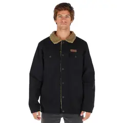 BUFFALO CHILE - Chaqueta Foresta Negro - Mostaza Jaspeado Hombre