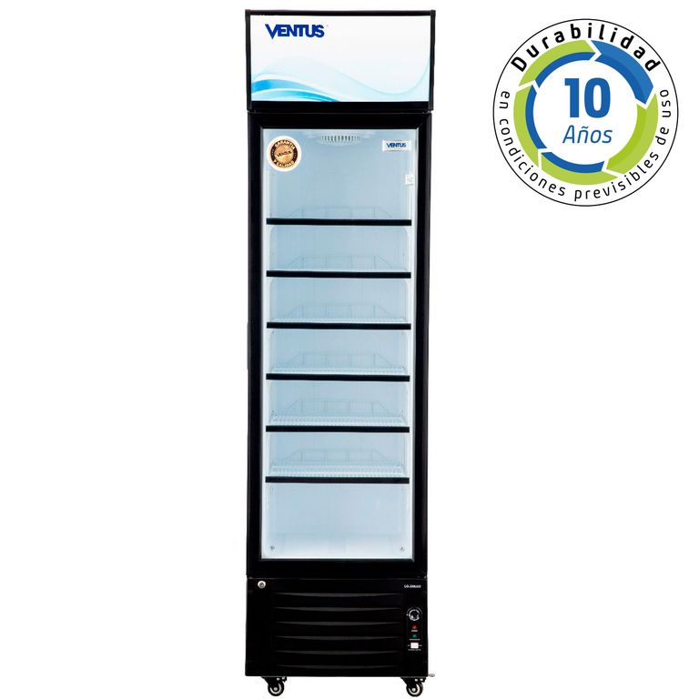 VENTUS Visi-Cooler LG-290LED 1 Puerta 290 Lts