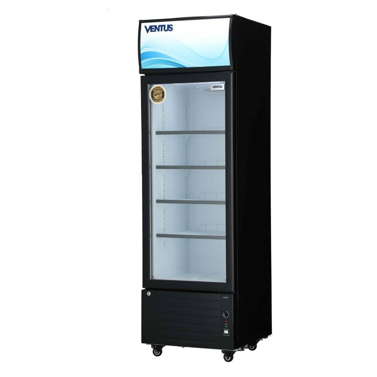 VENTUS - Ventus Visi-Cooler LG-260LED 1 Puerta 260 Lts