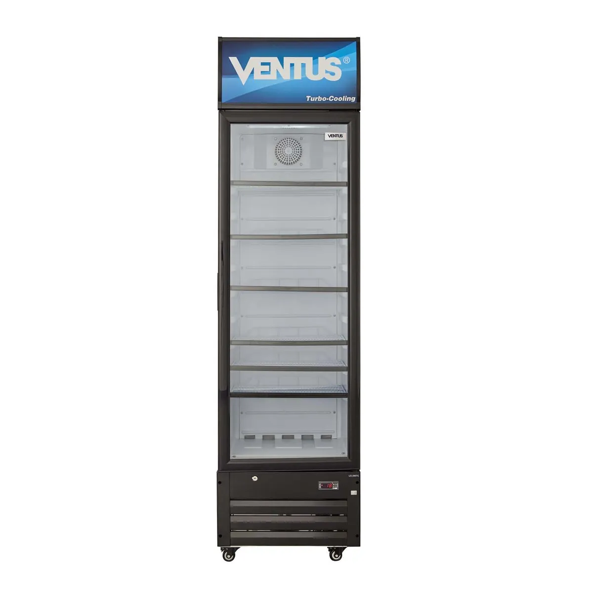 VENTUS - Ventus Visi-Cooler LG-290TC Turbo Cooling 1 Puerta 290 Lts