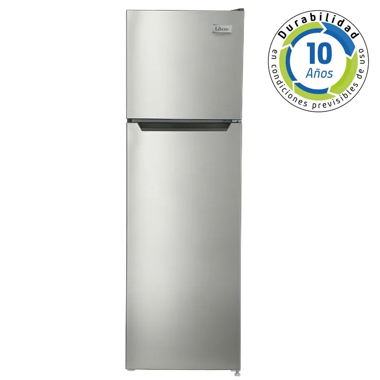 LIBERO REFRIGERADOR TOP MOUNT FRIO DIRECTO 168 LTS LRT-200DFI INOX