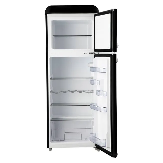 LIBERO - REFRIGERADOR RETRO FRIO DIRECTO 203 LTS LRT-210DFNR NEGRO