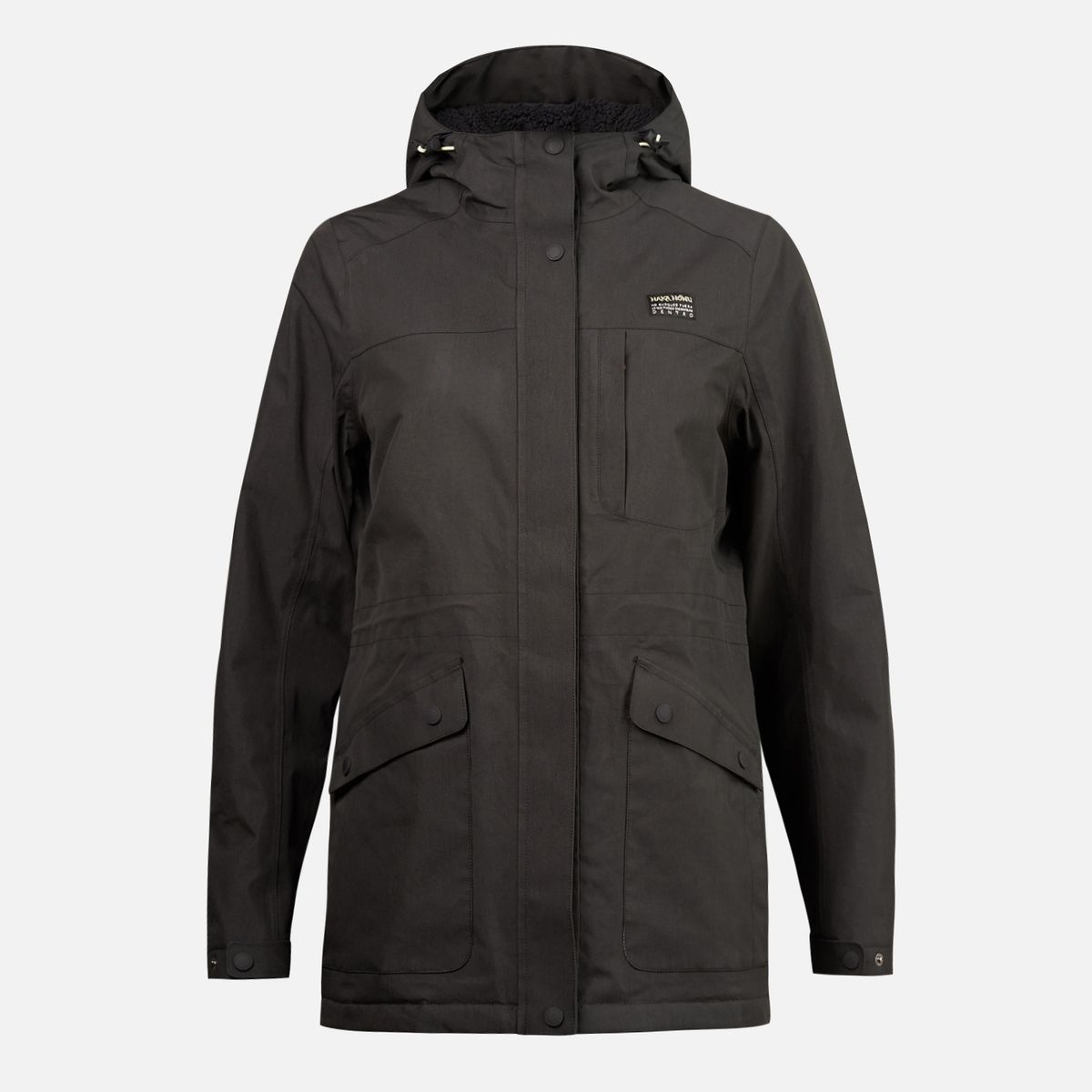 HAKA HONU - Chaqueta Mujer Yak Negro Haka Honu