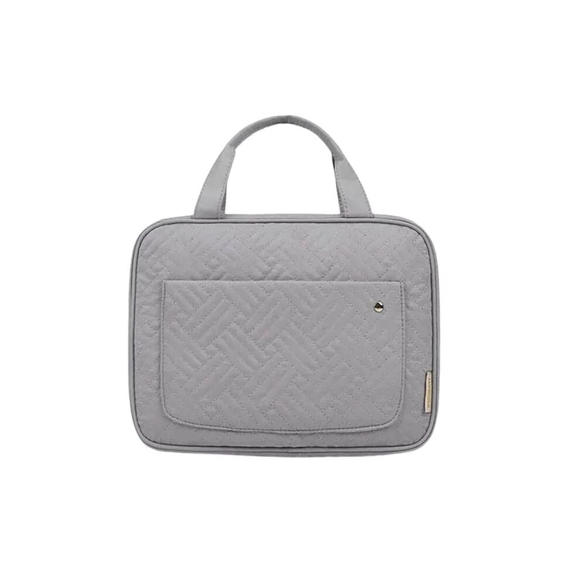 BAGSMART - Bagsmart Neceser de Viaje Bonchemin con Gancho Mediano Gris