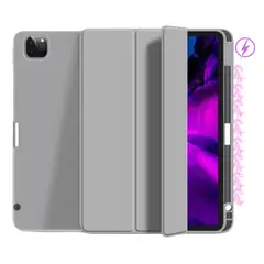GENERICO - Funda Para iPad Pro 11 M2 4 Gen Ranura Carga Magnética Color Gris